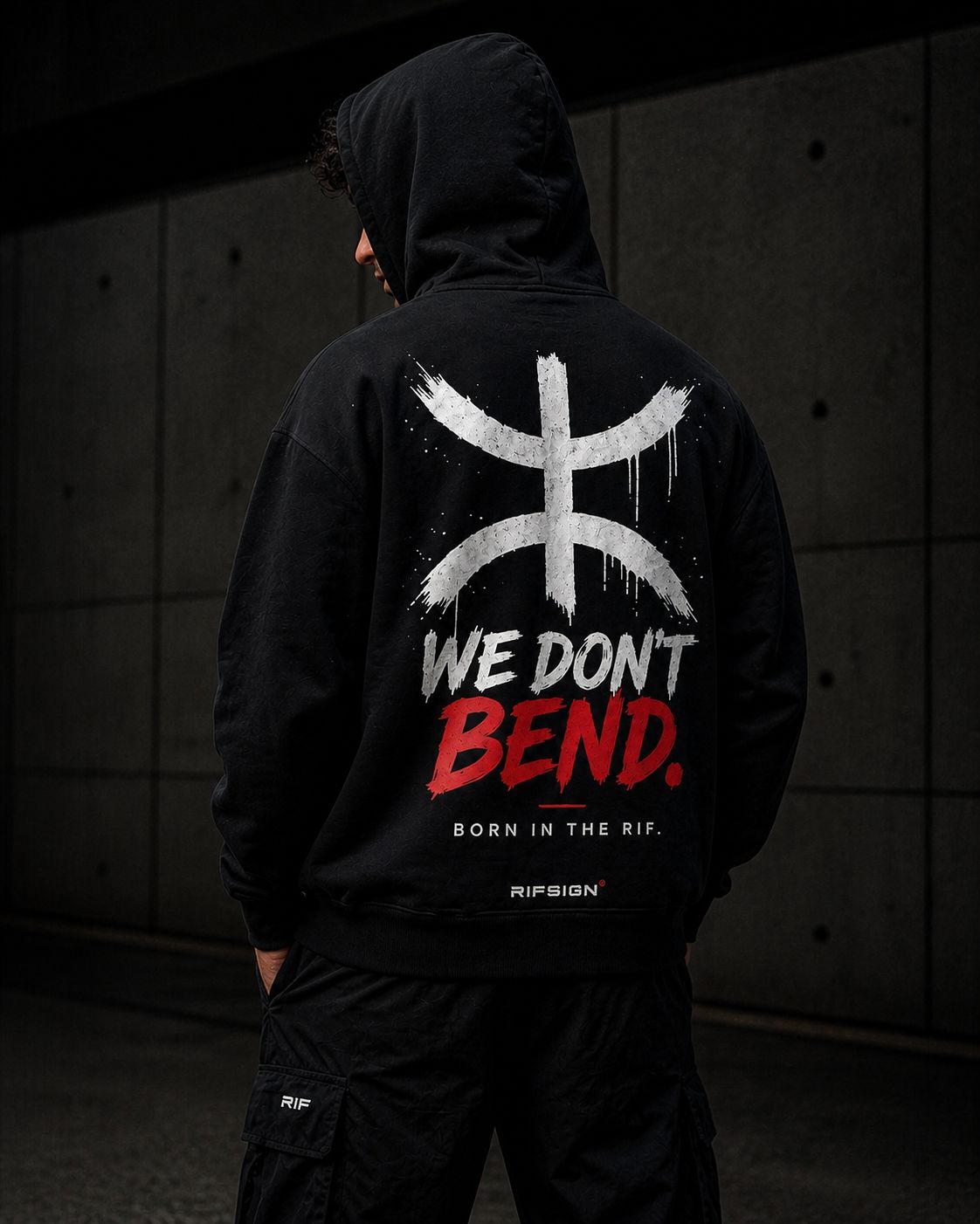RIFSIGN We Don't Bend Hoodie
