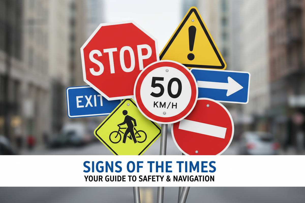 Les Panneaux de Signalisation Essentiels pour votre Sécurité